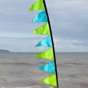 Super Strong Festival Flags - Lime Party Vibes