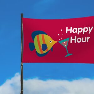 Happy Hour Flag
