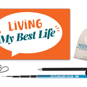 Living My Best Life Flag Kit